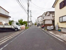 【埼玉県/八潮市緑町】八潮市緑町4丁目　土地 前面道路