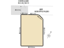 【埼玉県/さいたま市岩槻区仲町】さいたま市岩槻区仲町2丁目土地 区画図