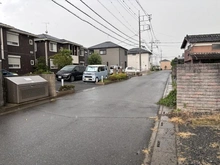 【埼玉県/北足立郡伊奈町西小針】埼玉県北足立郡伊奈町西小針2丁目 土地 前面道路