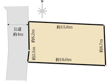 【埼玉県/さいたま市浦和区瀬ヶ崎】さいたま市浦和区瀬ヶ崎5丁目　土地 区画図