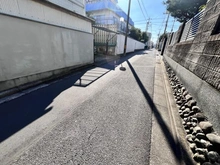 【埼玉県/さいたま市浦和区領家】さいたま市浦和区領家3丁目　売地 前面道路