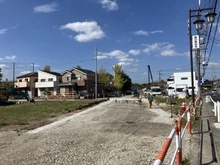 【埼玉県/蕨市錦町】蕨市錦町5丁目　土地 現地：区画整理事業施工中