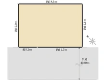 【埼玉県/鴻巣市宮地】鴻巣市宮地5丁目 区画図