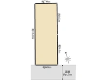 【埼玉県/さいたま市大宮区浅間町】さいたま市大宮区浅間町1丁目建築条件付土地 区画図