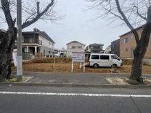 【千葉県/松戸市常盤平西窪町】松戸市常盤平西窪町／A区画 現地：全3区画／A区画 左手側