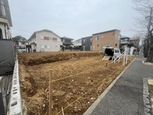 【千葉県/松戸市常盤平西窪町】松戸市常盤平西窪町／B区画 現地：全3区画／B区画 真ん中