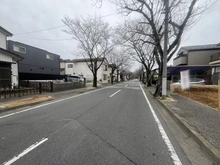 【千葉県/松戸市常盤平西窪町】松戸市常盤平西窪町／B区画 前面道路
