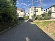 【千葉県/柏市篠籠田】柏市篠籠田／土地 前面道路