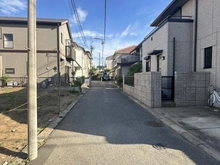 【千葉県/柏市篠籠田】柏市篠籠田／土地 前面道路