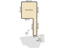 【埼玉県/所沢市東所沢】所沢市東所沢3丁目／土地 区画図