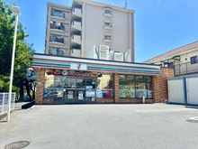 【千葉県/松戸市小金原】松戸市小金原4丁目／土地 セブンイレブン　松戸小金原4丁目店（現地より約380m）：