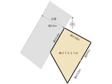 【千葉県/印旛郡栄町竜角寺台】印旛郡栄町竜角寺台4丁目／土地 区画図