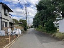 【千葉県/松戸市常盤平】松戸市常盤平6丁目／土地 前面道路