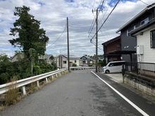 【千葉県/柏市藤心】柏市藤心4丁目／土地 前面道路