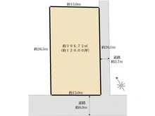 【東京都/大田区山王】大田区山王二丁目　土地 区画図