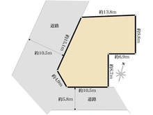 【千葉県/千葉市中央区都町】千葉市中央区都町6丁目　土地 区画図