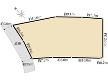 【千葉県/船橋市海神】船橋市海神6丁目　土地 区画図