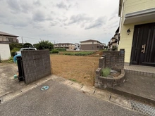 【千葉県/鎌ケ谷市東道野辺】鎌ケ谷市東道野辺4丁目　土地 現地
