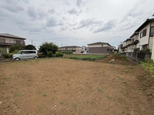 【千葉県/鎌ケ谷市東道野辺】鎌ケ谷市東道野辺4丁目　土地 現地