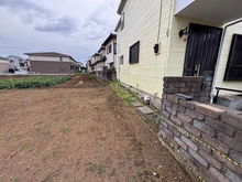 【千葉県/鎌ケ谷市東道野辺】鎌ケ谷市東道野辺4丁目　土地 現地