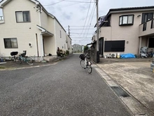 【千葉県/鎌ケ谷市東道野辺】鎌ケ谷市東道野辺4丁目　土地 前面道路