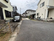 【千葉県/鎌ケ谷市東道野辺】鎌ケ谷市東道野辺4丁目　土地 前面道路