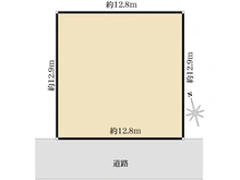 【千葉県/船橋市三山】船橋市三山1丁目　土地 区画図