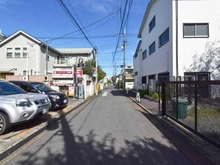 【東京都/武蔵野市吉祥寺本町】武蔵野市吉祥寺本町4丁目 売地　B区画 前面道路