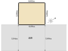 【東京都/江東区永代】江東区永代2丁目　土地 区画図