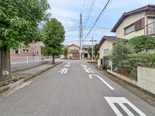 【千葉県/我孫子市つくし野】我孫子市つくし野2丁目　古家付土地 前面道路