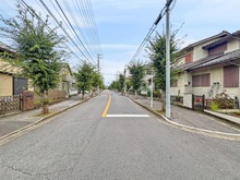 【千葉県/我孫子市つくし野】我孫子市つくし野2丁目　古家付土地 前面道路