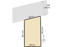 【東京都/江東区塩浜】江東区塩浜2丁目 古屋付売地 区画図