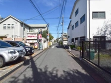 【東京都/武蔵野市吉祥寺本町】武蔵野市吉祥寺本町4丁目 売地 前面道路