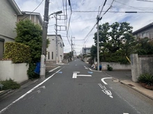 【東京都/大田区東雪谷】大田区東雪谷3丁目売地 No.1 前面道路