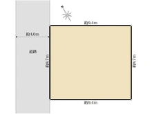 【東京都/文京区本駒込】文京区本駒込5丁目　土地 区画図