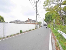 【神奈川県/横浜市中区山手町】横浜市中区山手町　土地　B区画 前面道路