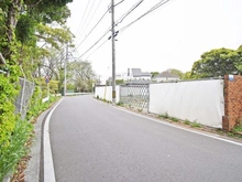 【神奈川県/横浜市中区山手町】横浜市中区山手町　土地　B区画 前面道路