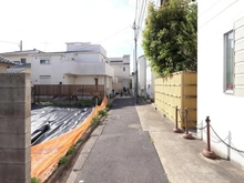【東京都/目黒区下目黒】目黒区下目黒4丁目　売地 前面道路