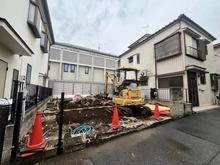 【東京都/豊島区長崎】豊島区長崎3丁目　土地 現地：解体工事中