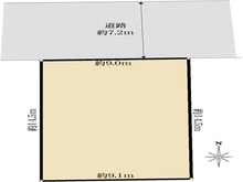 【東京都/板橋区板橋】板橋区板橋三丁目土地 区画図