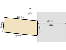 【東京都/板橋区双葉町】板橋区双葉町売地 区画図