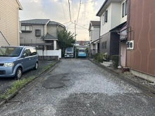 【東京都/青梅市河辺町】青梅市河辺町7丁目　古屋付き売地 前面道路