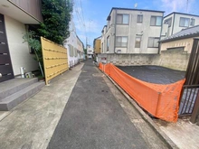 【東京都/目黒区下目黒】目黒区下目黒4丁目　土地 前面道路