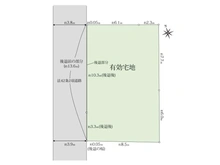 【東京都/港区東麻布】港区東麻布2丁目　土地 区画図