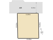 【神奈川県/横浜市旭区今宿】横浜市旭区今宿1丁目　土地 区画図