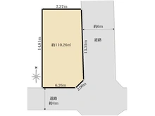 【東京都/町田市森野】町田市森野3丁目　土地 区画図