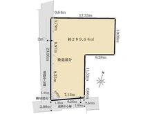 【東京都/渋谷区恵比寿】渋谷区恵比寿3丁目　土地 区画図