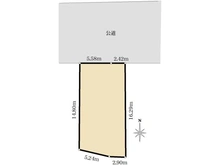 【神奈川県/綾瀬市寺尾本町】綾瀬市寺尾本町3丁目　土地 区画図