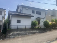 【東京都/町田市東玉川学園】町田市東玉川学園1丁目　土地 現地（古家あり）：北側道路から