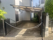 【東京都/町田市東玉川学園】町田市東玉川学園1丁目　土地 現地（古家あり）：敷地内（現況：カーポートスペース）